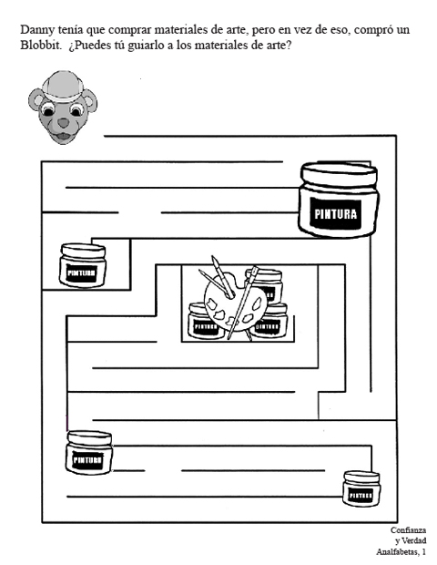 Quigley's Village Spanish Activity Sheet 1
