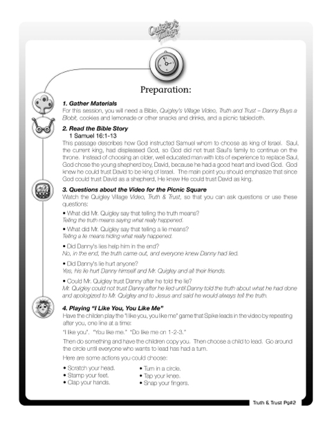 Quigley's Village Curriclum Page 2
