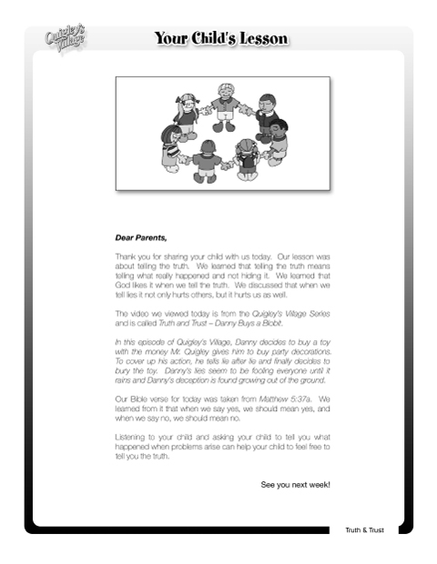 Quigley's Village Curriclum Page 5