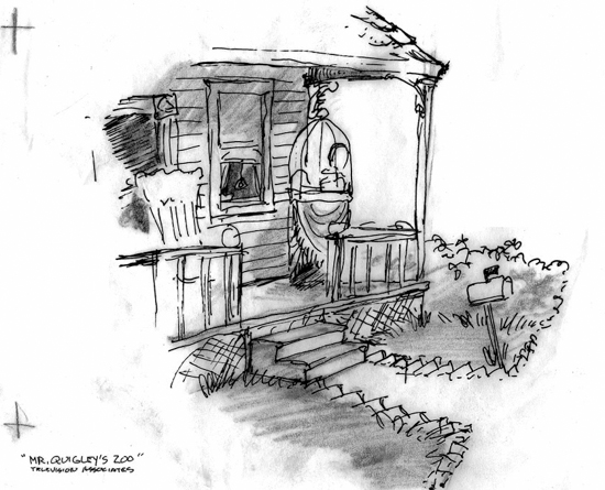 Sketch of the Village layout