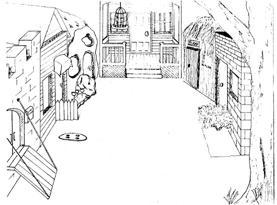 Sketch of the Village layout